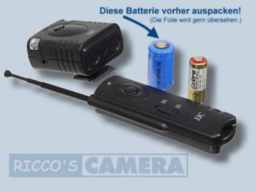 Funk-Fernauslöser Canon PowerShot G1 X MIII G3 X SX60 HS G1 X MII G16 SX50 HS G15 G1 X G12 G11 Fernbedienung wie RS-60E3 - 1