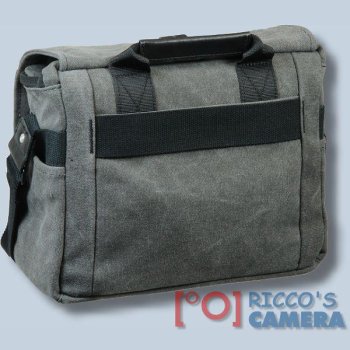 Genesis Dakar in grau Fototasche für Spiegelreflexkameras und Systemkameras Evilkamera Kameratasche mit Regenschutzhülle Tasche - 1