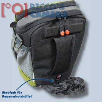 Dörr NO-LIMIT Halftertasche L in oliv grün Holster-Tasche für digitale SLR-Kameras mit langem Zoom Bereitschaftstasche Fototasch - 2