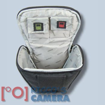 Halfter-Tasche für Samsung WB110 WB100 WB5500 WB1100F - Colttasche in schwarz Bereitschaftstasche Fototasche mit Regenschutzhüll - 3