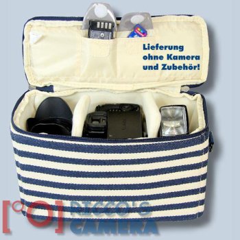 maritime Kameratasche für Samsung NX10 NX5 NX300M NX300 NX210 NX200 NX20 NX2030 NX2020 NX30 NX-11 NX1100 NX1000 NX100 NX mini - - 2