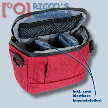 Dörr Fototasche Motion XS in rot Kameratasche für kompakte Digitalkameras oder kleine Systemkameras Tasche Bag red mxsr - 3