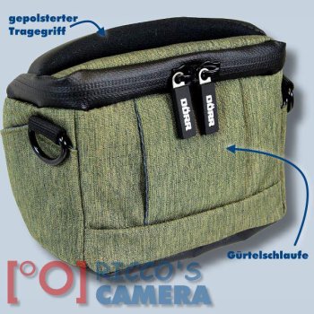 Kameratasche Für Nikon Coolpix P1000 – Gepolstert, Mit Regenschutz & Zusatzfächern + 16GB SD-Karte