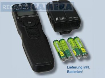 Multifunktion Funk-Auslöser mit 100m Reichweite für Canon EOS 5D MIV 5D MIII 7D 5D MII  kompatibel zu RS-80N3 - 1