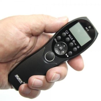 Timer Funk-Fernauslöser RS1 für Panasonic Lumix DC-G91 DMC-FZ1000 II FZ300 FZ330 DC-G9 DC-G81 G70 FZ2000 G6 GH5 GH4 GH3 ax5l