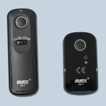 Funk-Fernauslöser Canon EOS R5 1D X Mark II 5D Mark IV 5DS 5DS R 6D 7D Funkauslöser Fernbedienung wie RS-80N3 ayex AX-1