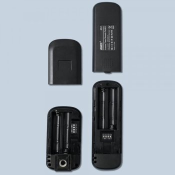 Funk-Fernauslöser Canon EOS R5 1D X Mark II 5D Mark IV 5DS 5DS R 6D 7D Funkauslöser Fernbedienung wie RS-80N3 ayex AX-1 - 3