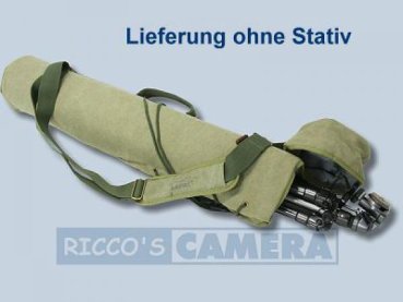 Kalahari Stativtasche für Stative bis max. 70cm Canvas khaki ( Stativköcher Trekking Stativ Tasche Köcher )