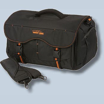 Fototasche für Sony Alpha 100 700 850 900 230 390 380 330 350 300 850 900 700 450 200 - Kalahari SWAVE S18L lava Tasche schwarz