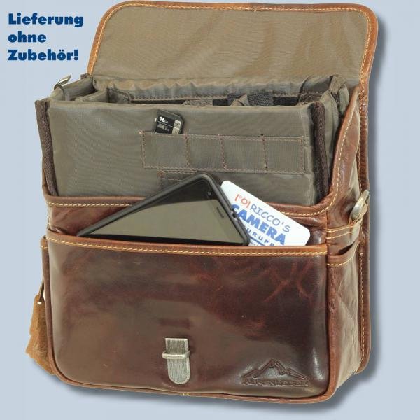 Kinokoo Half Case Für Fujifilm X-H1 – PU Leder Hülle Mit Griff, Braun, Vintage-Look